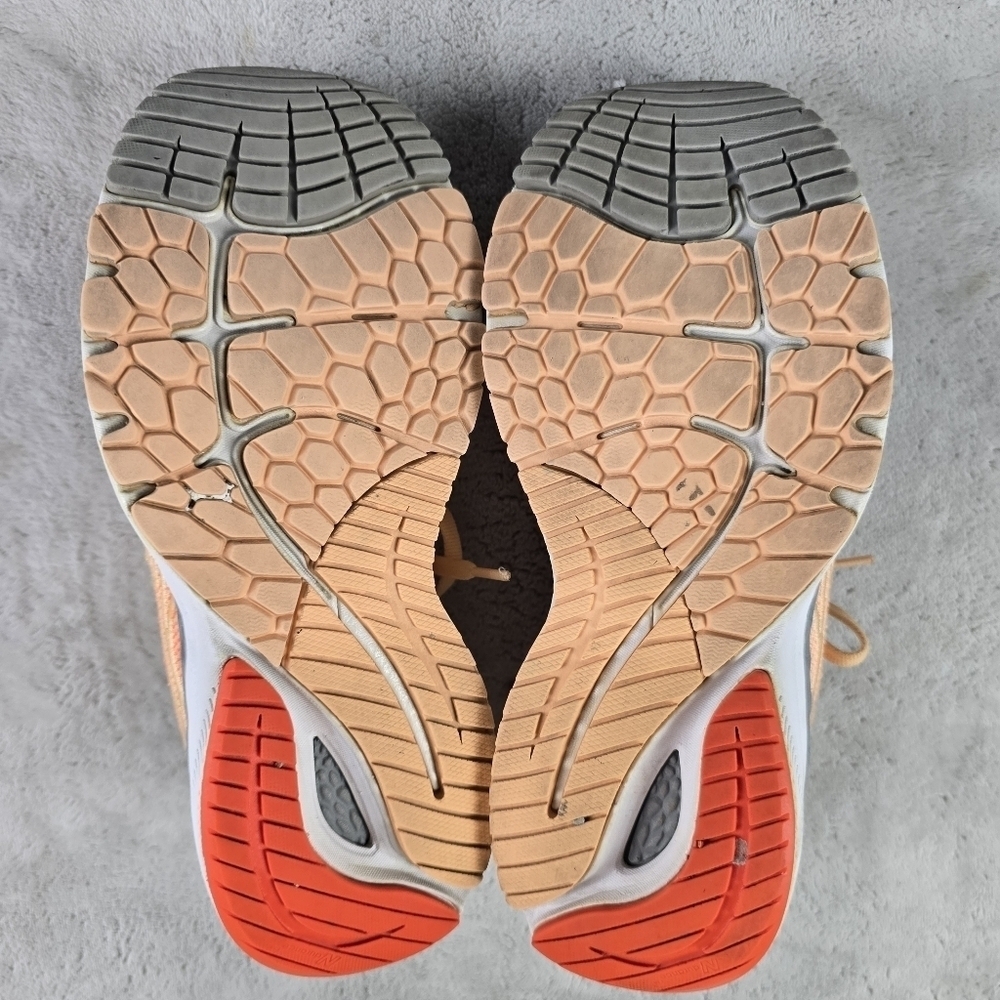 Womens Neq Balance 680 Fresh Foam Running Shoes Sz 8 Orange - Picture 7 of 9